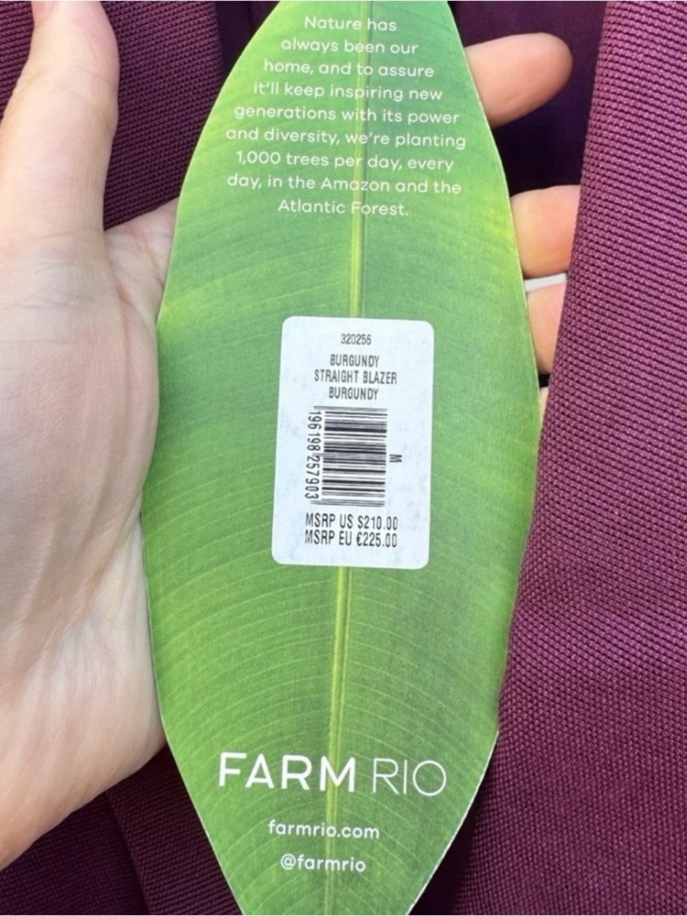 Farm Rio Blazer - Picture 3 of 13